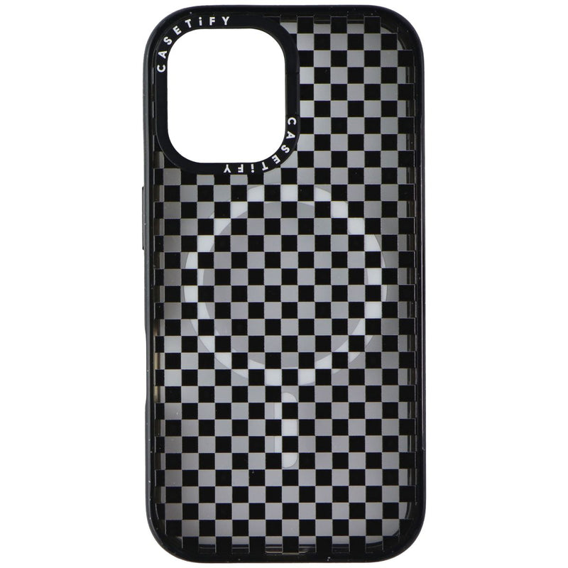 CASETiFY Impact Ring Stand Case for MagSafe for Apple iPhone 16 - Checker