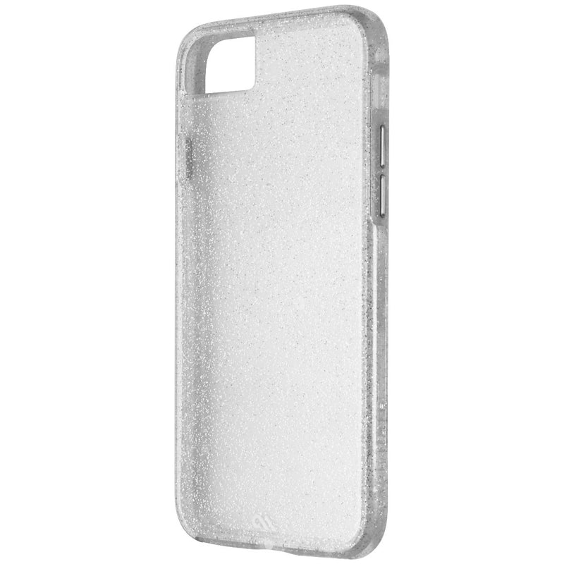 Case-Mate Sheer Glam Slim Case for Apple iPhone 8 / 7 / 6s / 6 - Silver Glitter