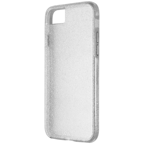 Case-Mate Sheer Glam Slim Case for Apple iPhone 8 / 7 / 6s / 6 - Silver Glitter