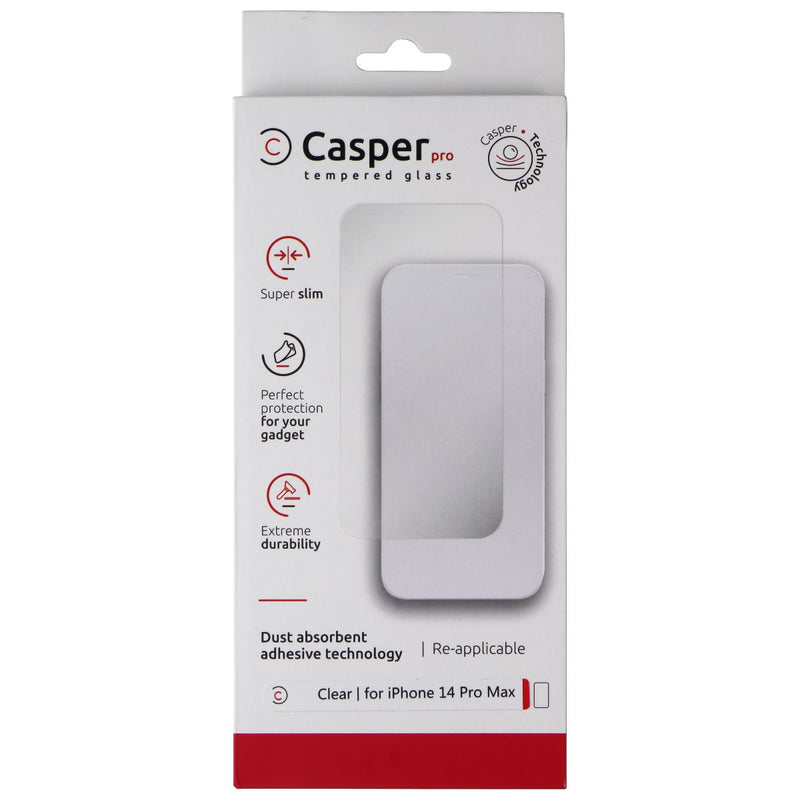 Casper Pro Tempered Glass for Apple iPhone 14 Pro Max - Clear