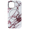 Case-Mate LuMee Halo Case for iPhone 13 Pro Max/12 Pro Max - White/Rose Marble