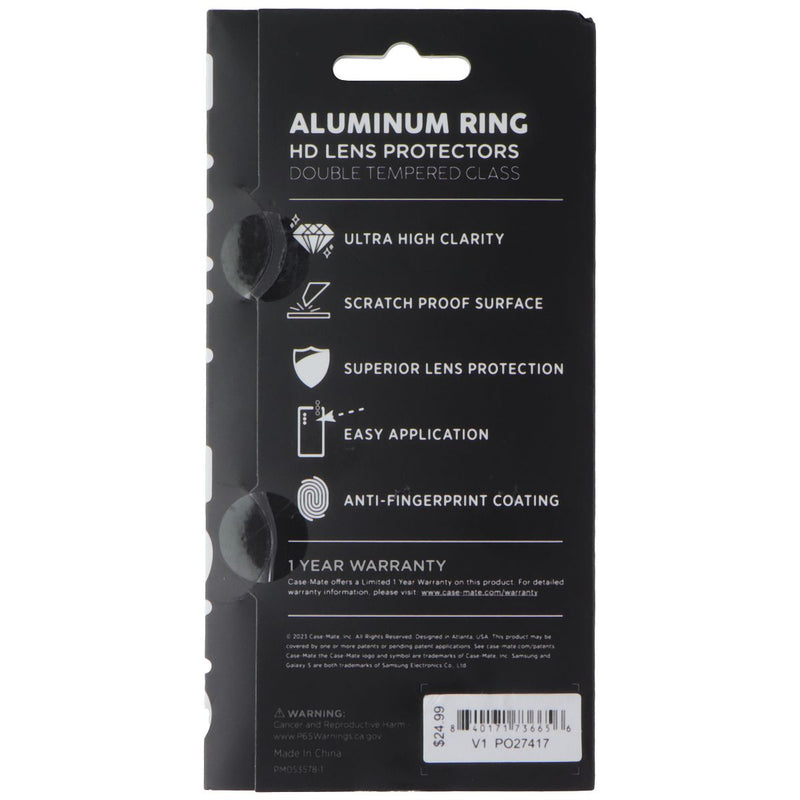 Case-Mate Aluminum Ring HD Lens Protectors for Samsung Galaxy S24
