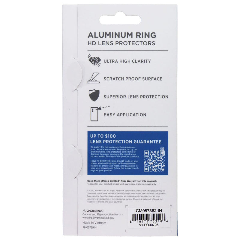 Case-Mate Aluminum HD Lens Protectors for Apple iPhone 17 - Twinkle