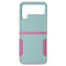 Case Brand Case for Samsung Galaxy Z Flip4 - Aqua / Pink
