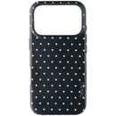 Casely On the Dot Series Bold Flex MagSafe Case for iPhone 17 Pro - Black Polka