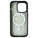CASETiFY Impact Case for MagSafe for Apple iPhone 15 Pro Acid Smiles Neon Green