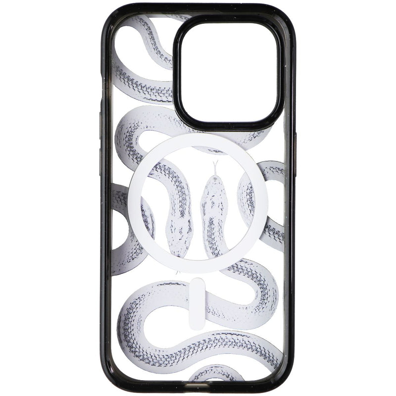 Casetify Impact Series Case for MagSafe for iPhone 15 Pro - Black Kingsnake