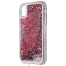 Case-Mate Waterfall Series Liquid Glitter Case for Apple iPhone XR - Rose Gold