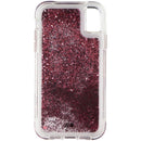 Case-Mate Waterfall Series Liquid Glitter Case for Apple iPhone XR - Rose Gold