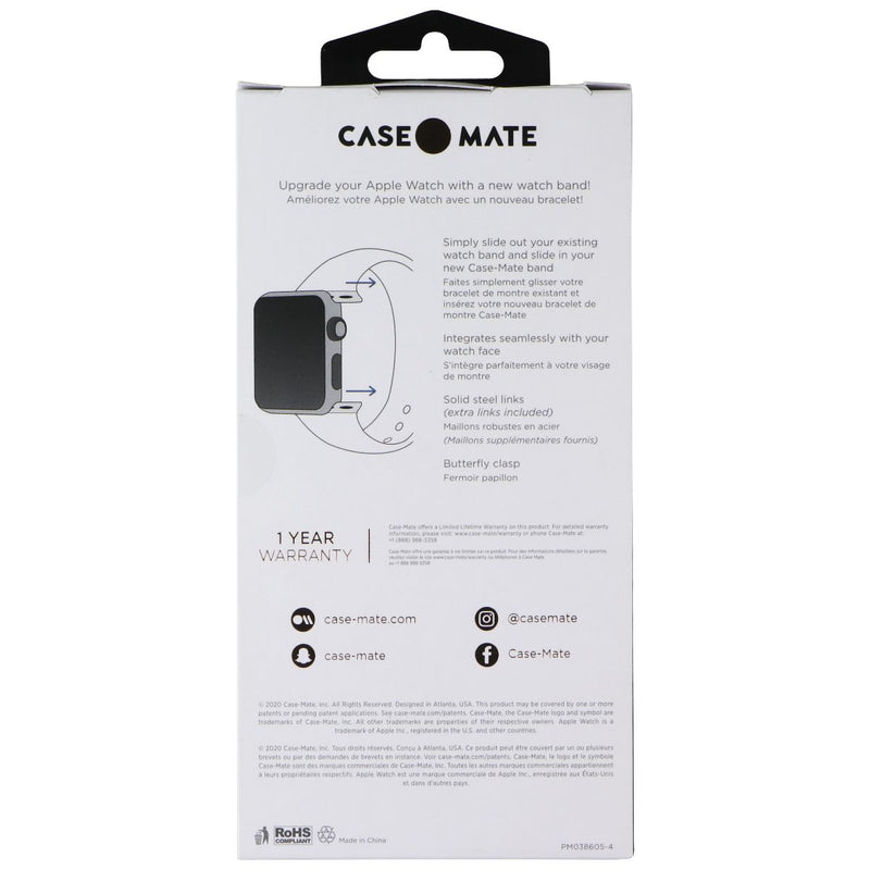 Case-Mate Metal Linked Band for Apple Watch 1-6/SE (42-44M) Rose Gold St. Steel