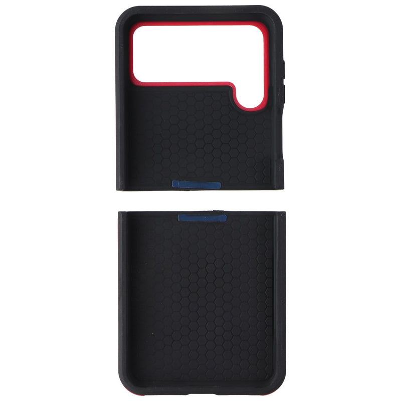Case Brand Case for Samsung Galaxy Z Flip4 - Red / Black