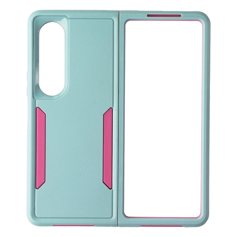 Case Brand Case for Samsung Galaxy Z Fold4 - Aqua / Pink Version