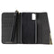 Case-Mate Folio Wristlet Wallet Case for Apple iPhone X 10 - Black Leather/Gold