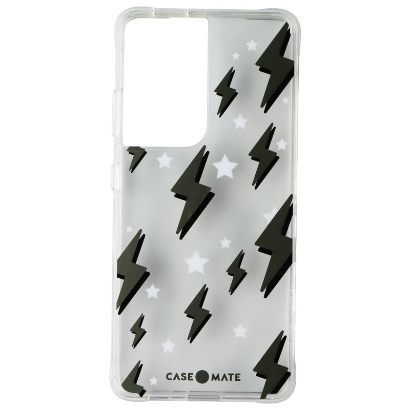 Case-Mate Tough Prints Series Case for Galaxy S21 Ultra (5G) - Thunder Bolts