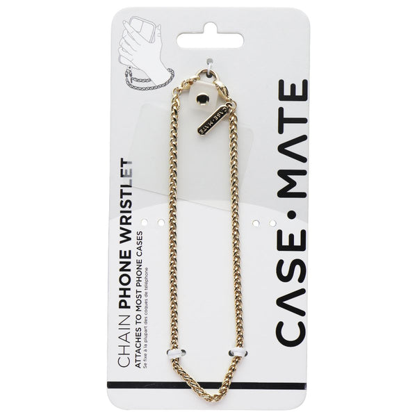 Case-Mate Detachable Chain Phone Wristlet for Smartphone Cases - Dainty Gold