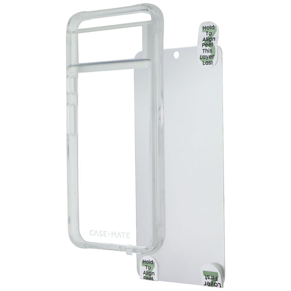 Case-Mate Protection Pack Case & Screen Protector for Google Pixel 8 - Clear