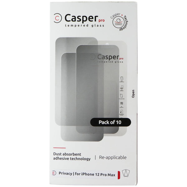 Casper Pro Tempered Glass 10 Pack for Apple iPhone 12 Pro Max - Privacy