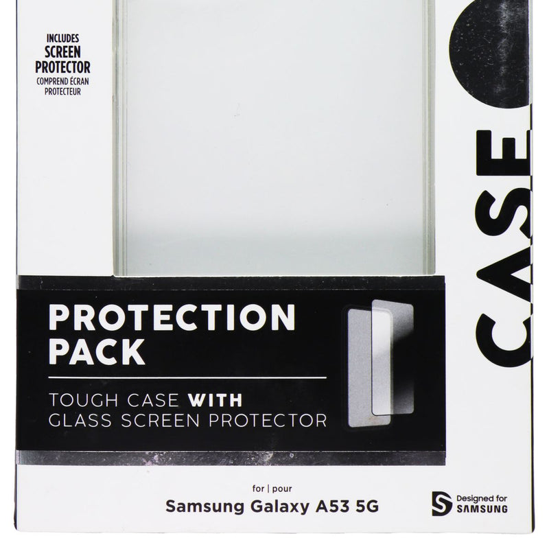 Case Mate Protection Pack for Samsung Galaxy A53 5G - Tough Case + Glass - Clear