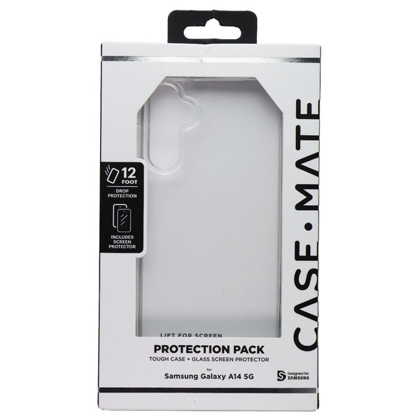 Case-Mate Protection Pack Case & Screen Protector for Galaxy A14 5G - Clear