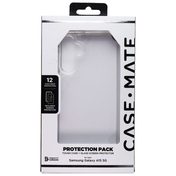 Case-Mate Protection Pack Case & Screen Protector for Galaxy A15 5G - Clear