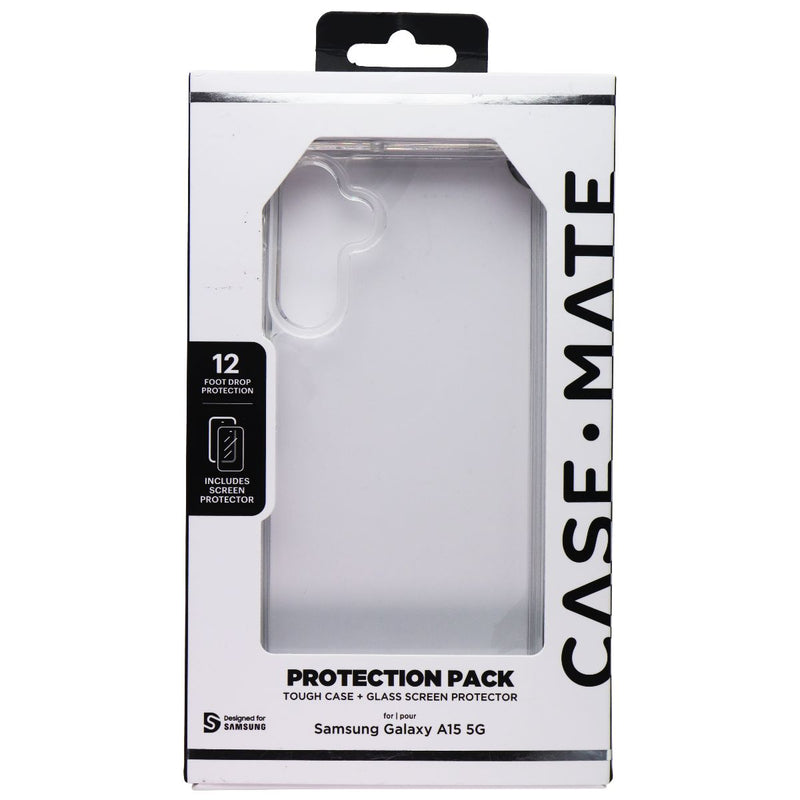 Case-Mate Protection Pack Case & Screen Protector for Galaxy A15 5G - Clear