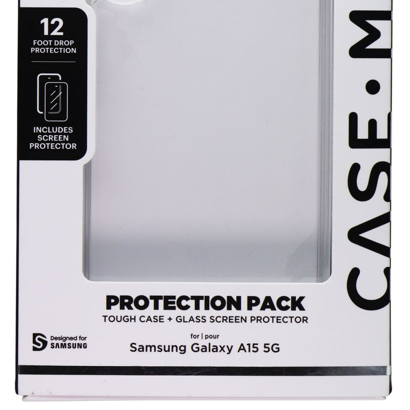 Case-Mate Protection Pack Case & Screen Protector for Galaxy A15 5G - Clear