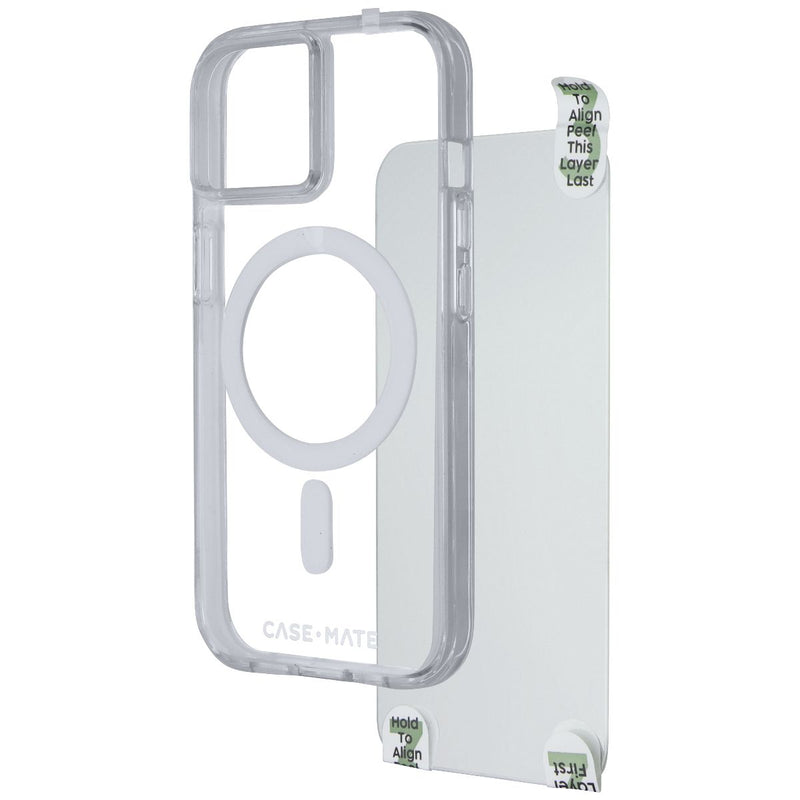 Case-Mate Protection Pack Case & Screen Protector for iPhone 15/14/13 - Clear