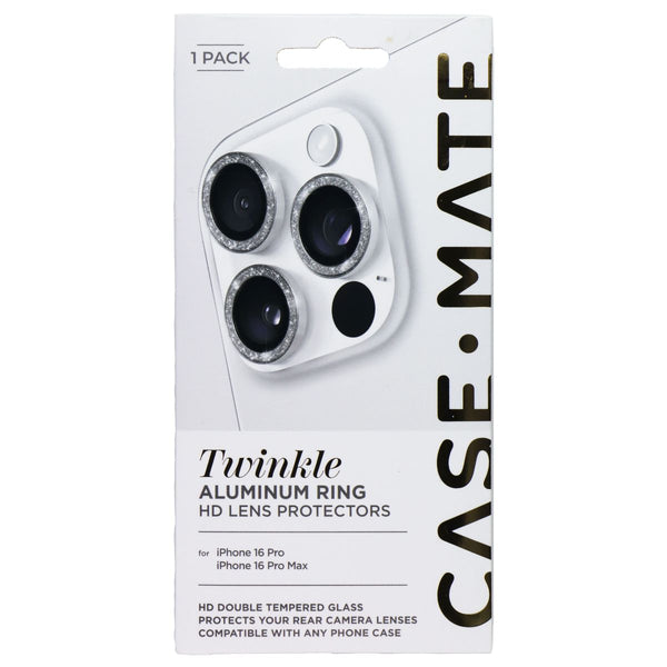 Case-Mate Twinkle Aluminum Ring HD Lens Protectors for iPhone 16 Pro/Pro Max