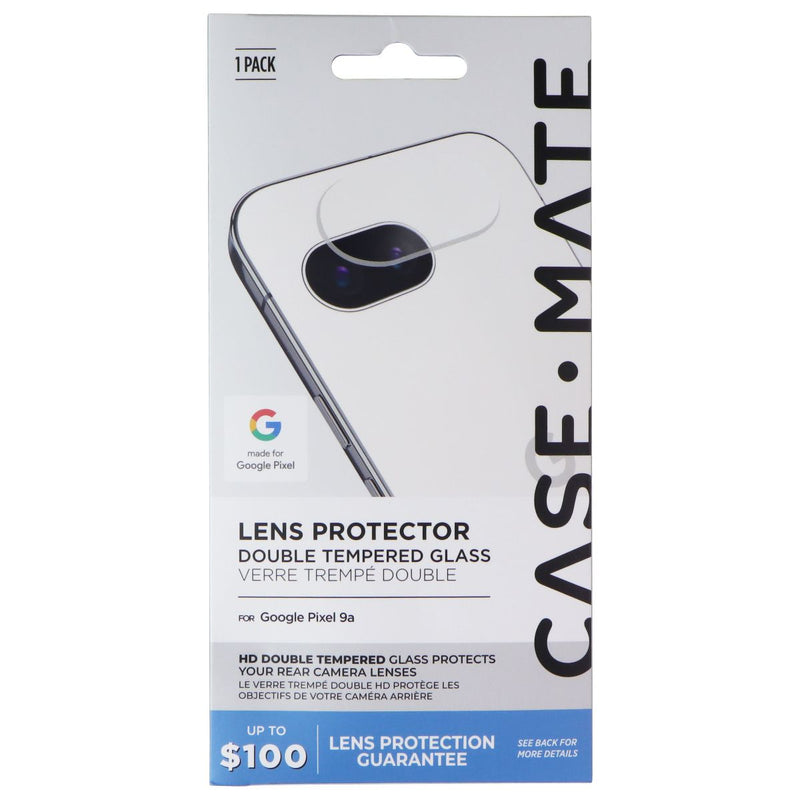Case-Mate Double Tempered Glass Lens Protector for Google Pixel 9a
