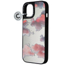 CASETiFY Mirror Case for MagSafe for iPhone 15 - Clouds Red (Clear Black)