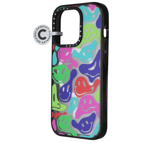 CASETiFY Impact Case for MagSafe for iPhone 15 Pro - Acid Smiles Multicolor