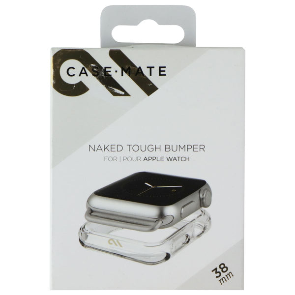 Case-Mate Naked Tough Bumper for 38mm Apple Watch Series 3/2/1 - Clear