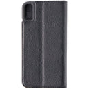 Case-Mate Wallet Folio Genuine Leather Case for Apple iPhone XS Max - Black