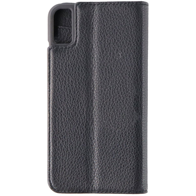 Case-Mate Wallet Folio Genuine Leather Case for Apple iPhone XS Max - Black