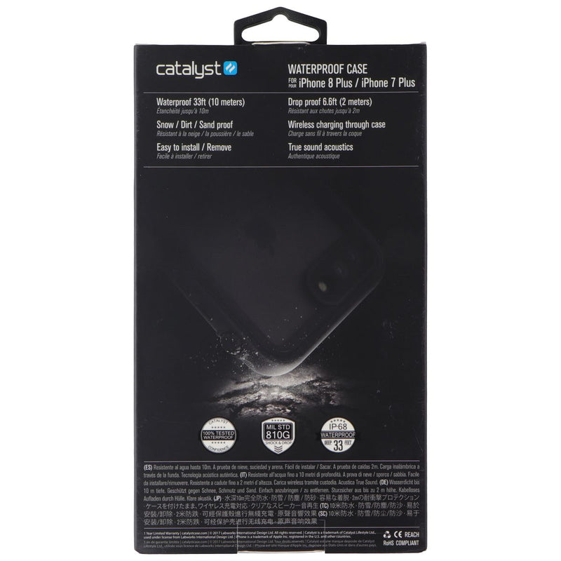 Catalyst Waterproof Case for Apple iPhone 8 Plus/7 Plus - Black