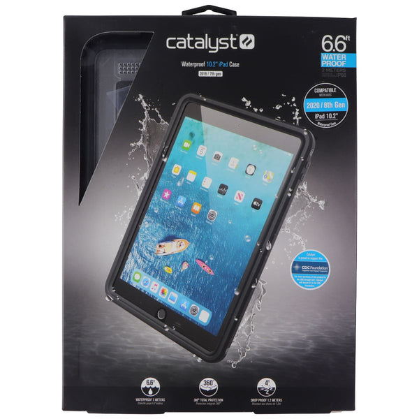 Catalyst 6.6FT Waterproof Case for 10.2-in iPad (2019/7th Gen) - Black