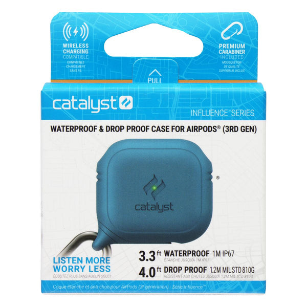 Catalyst Waterproof & Drop Proof Case for AirPods 3rd Gen - Marine Blue