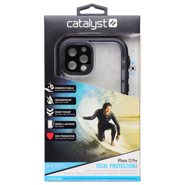 Catalyst Total Protection Series Waterproof Case for iPhone 12 Pro - Clear/Black