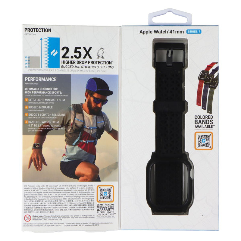 Catalyst Active Defense Case + Strap for Apple Watch Series 7 (41 mm) - Black