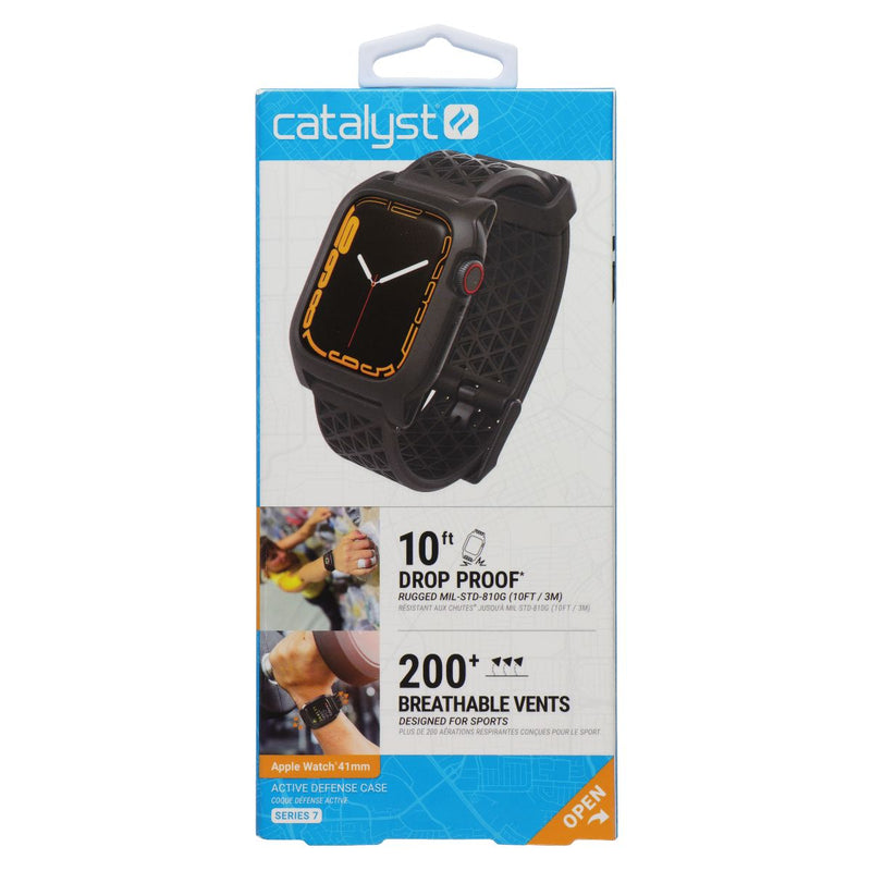 Catalyst Active Defense Case + Strap for Apple Watch Series 7 (41 mm) - Black