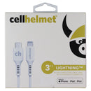 CellHelmet 3 Foot Lightning (8-pin) to USB-C Charge Cable - White