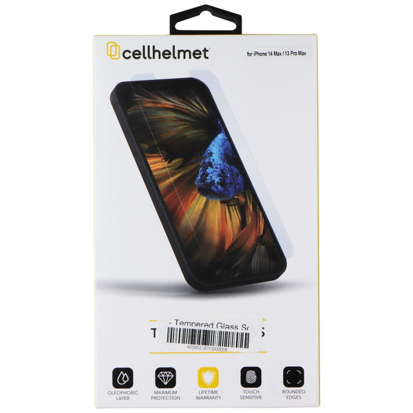 CellHelmet Tempered Glass for Apple iPhone 13 Pro Max - Clear