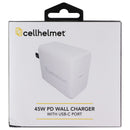 CellHelmet 45W Single Port USB-C PD Wall Charger - White