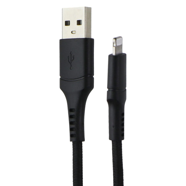 CELLCandy 10FT USB-A to Lightning 8-Pin Braided Charge & Sync Cable - Black