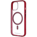 CellHelmet Magnitude MagSafe Case for Apple iPhone 15 - Clear/Red