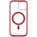 CellHelmet Magnitude MagSafe Case for Apple iPhone 15 - Clear/Red