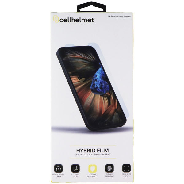 CellHelmet Hybrid Film with Alignment Tray for Samsung Galaxy S24 Ultra