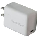 CellHelmet (30W) PD Wall Charger Adapter with USB-C Port - White