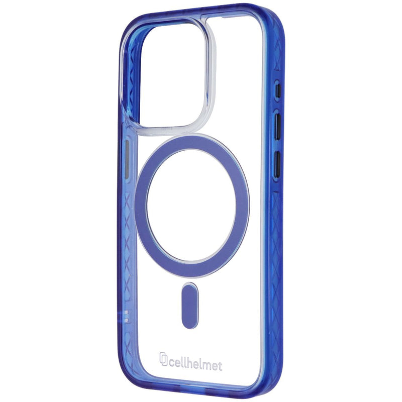 CellHelmet Magnitude Series Case for Apple iPhone 15 Pro - Clear/Blue