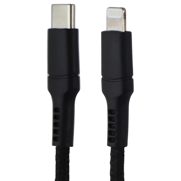 CELLCandy 10FT USB-C to Lightning 8-Pin Braided Charge & Sync Cable - Black